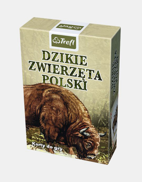 Karty TREFL - Dzikie zwierzęta polski - 2