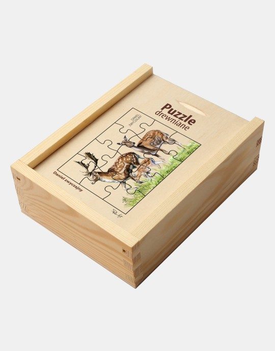 Puzzle drewniane - Daniel zwyczajny