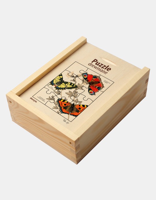 Puzzle drewniane - Motyle - obrazek 2